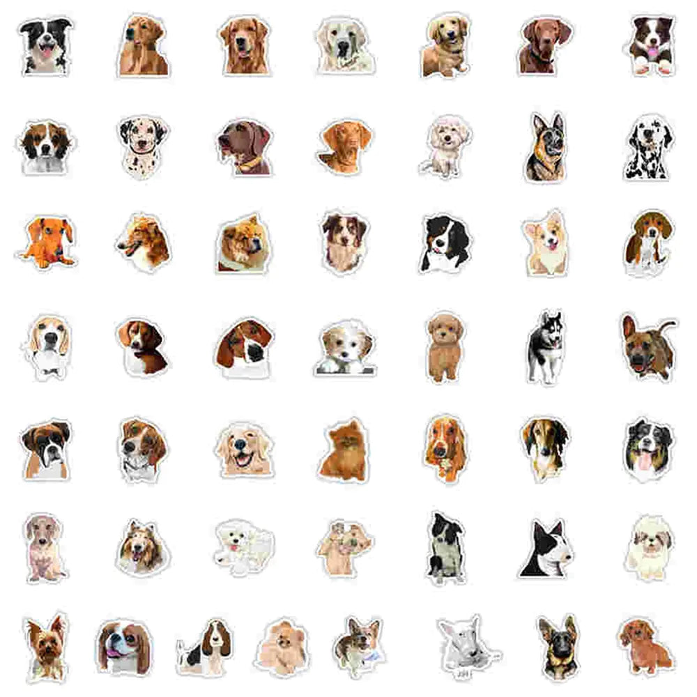 Cute Dog Cartoon Sticker Set - Eloy Royal