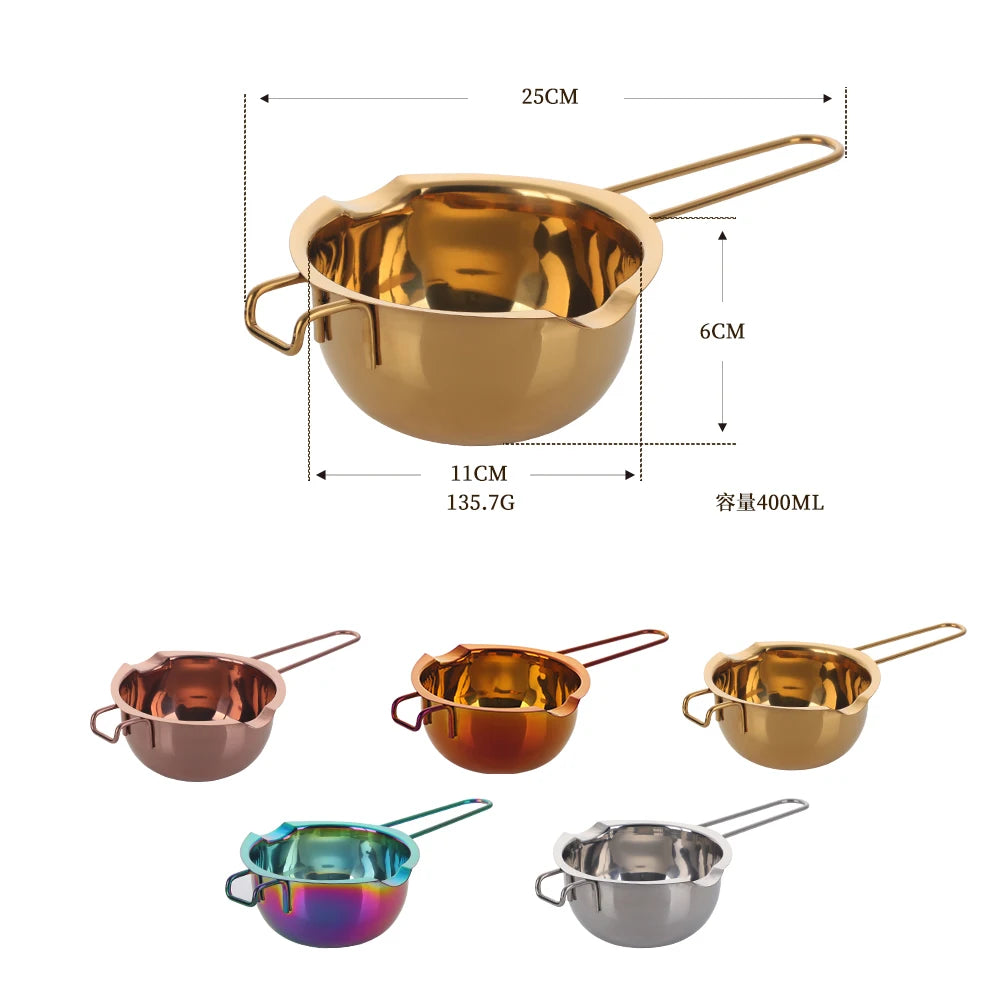 Multifunction Chocolate Melting Pot Cookware Easy Clean Kitchen Heating Container Milk Bowl Baking Tool Kitchenware - Eloy Royal