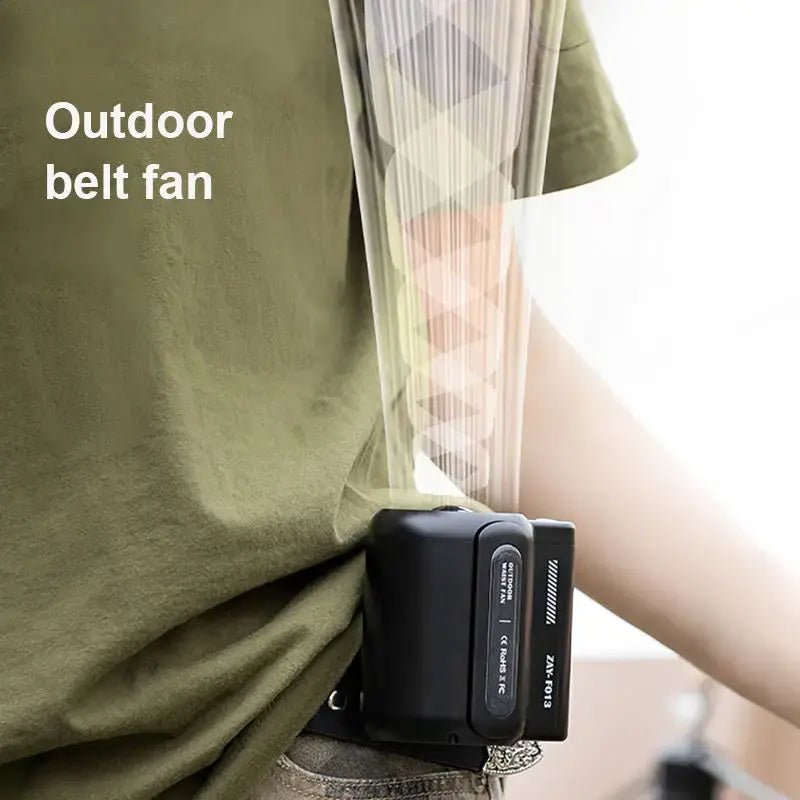 Portable Rechargeable Mini Waist Fan - Eloy Royal