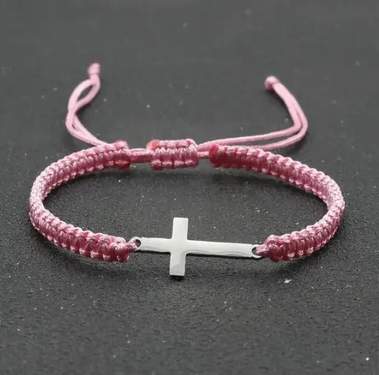 Rope Cross Bracelet - Eloy Royal