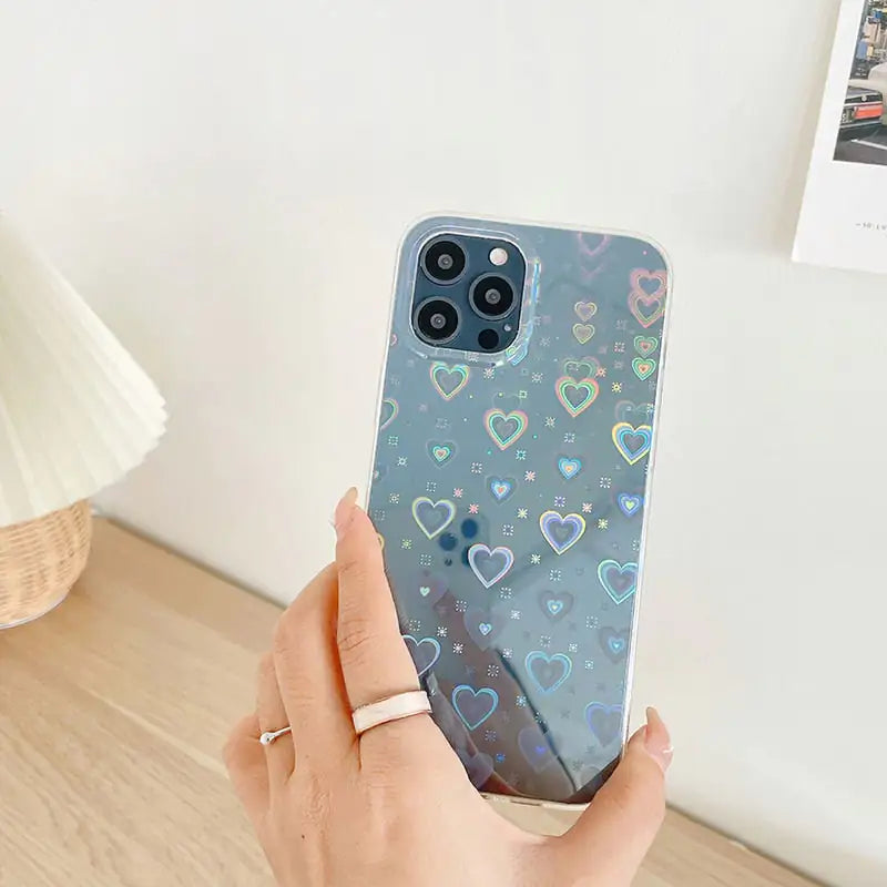 Gradient Love Heart Phone Case - Eloy Royal