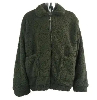 Oversized Faux Fur Jacket - Eloy Royal