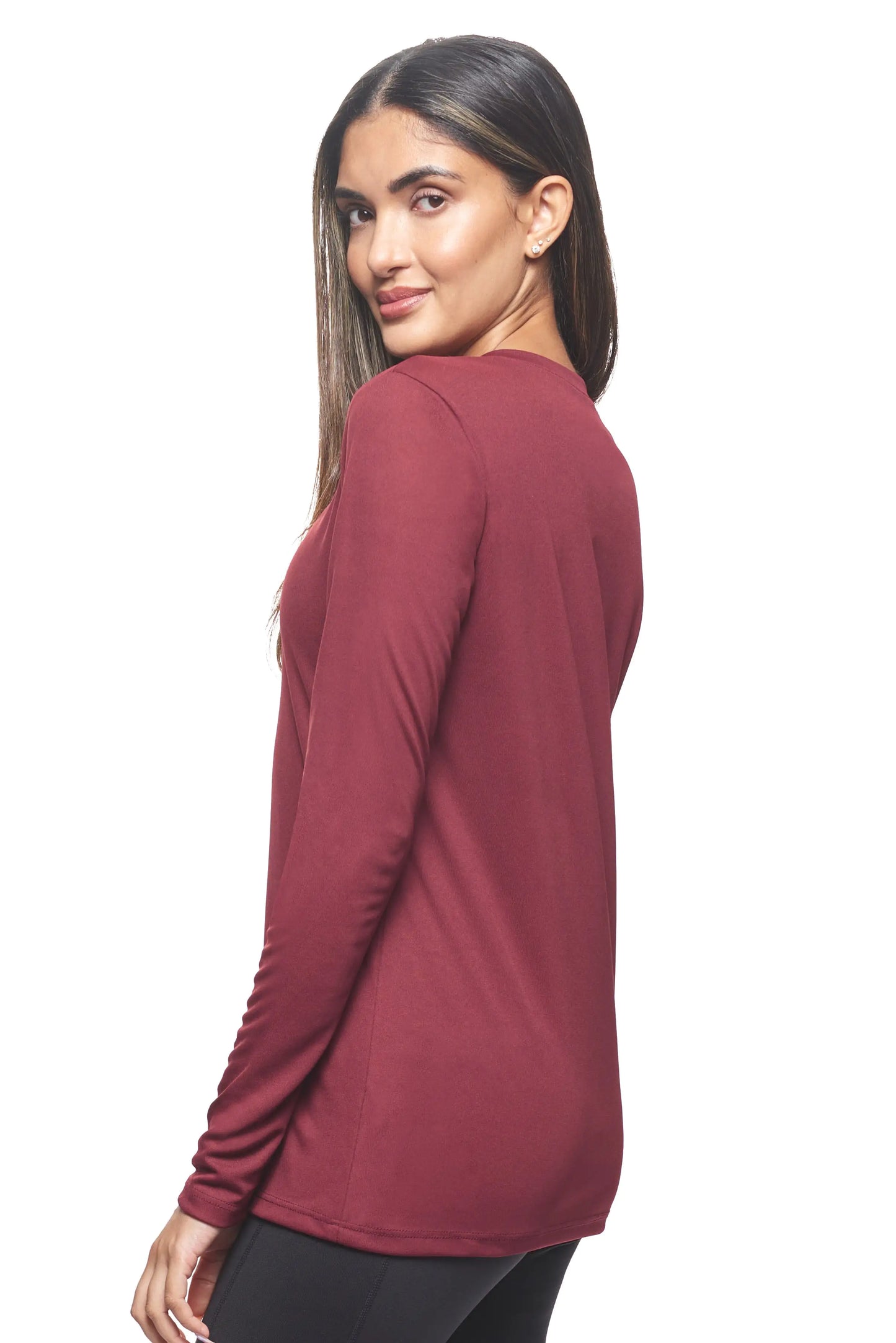 Women's DriMax™ V-Neck Long Sleeve Tech Tee