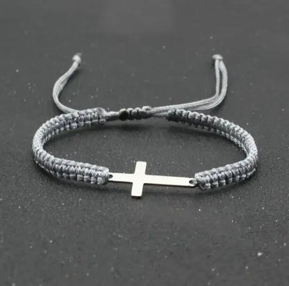 Rope Cross Bracelet - Eloy Royal