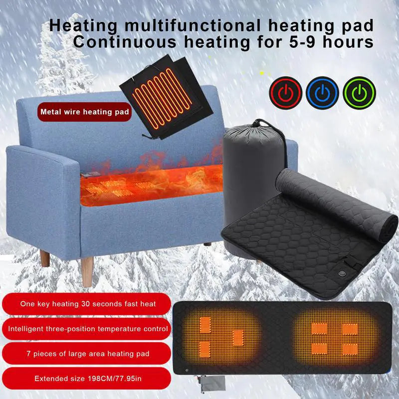 Outdoor USB Heating Sleeping Mat - Eloy Royal