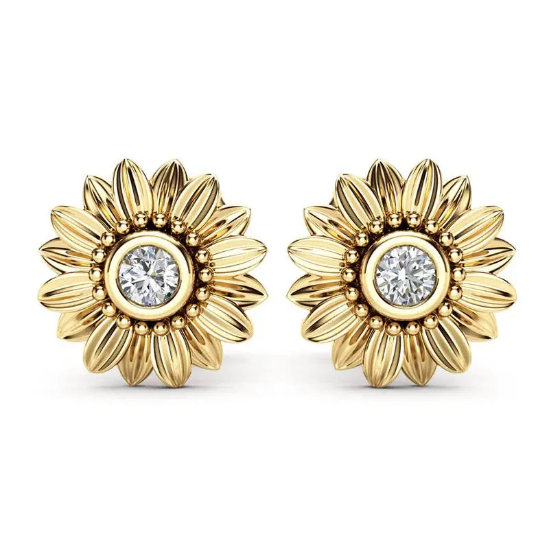 Sunflower Stud Earrings - Eloy Royal