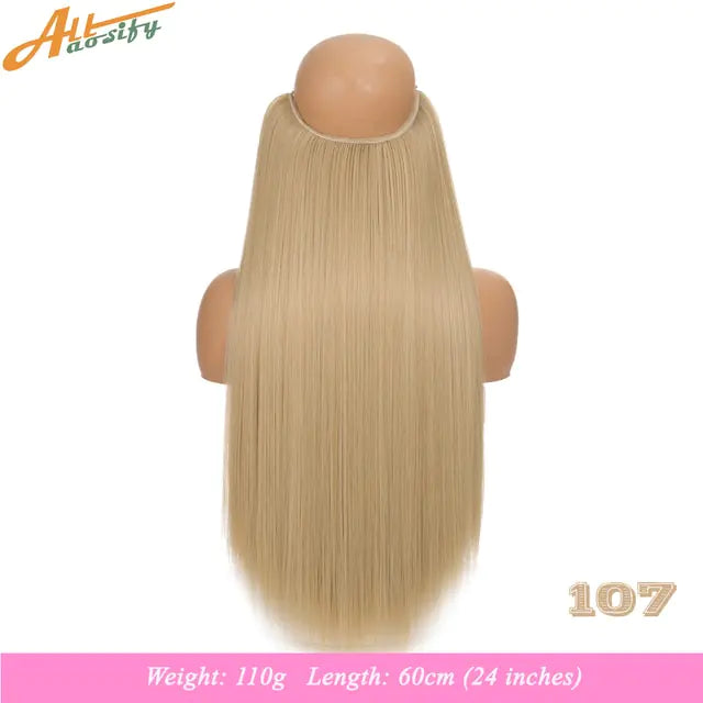 Synthetic No Clip Artificial Hair - Eloy Royal