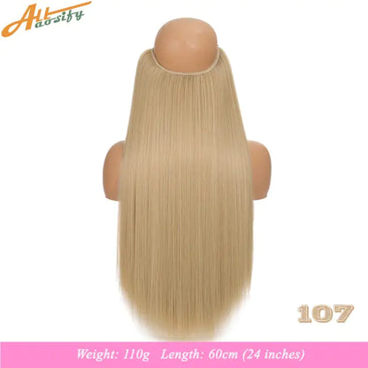 Synthetic No Clip Artificial Hair - Eloy Royal