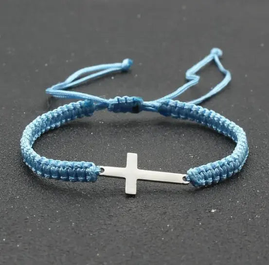 Rope Cross Bracelet - Eloy Royal