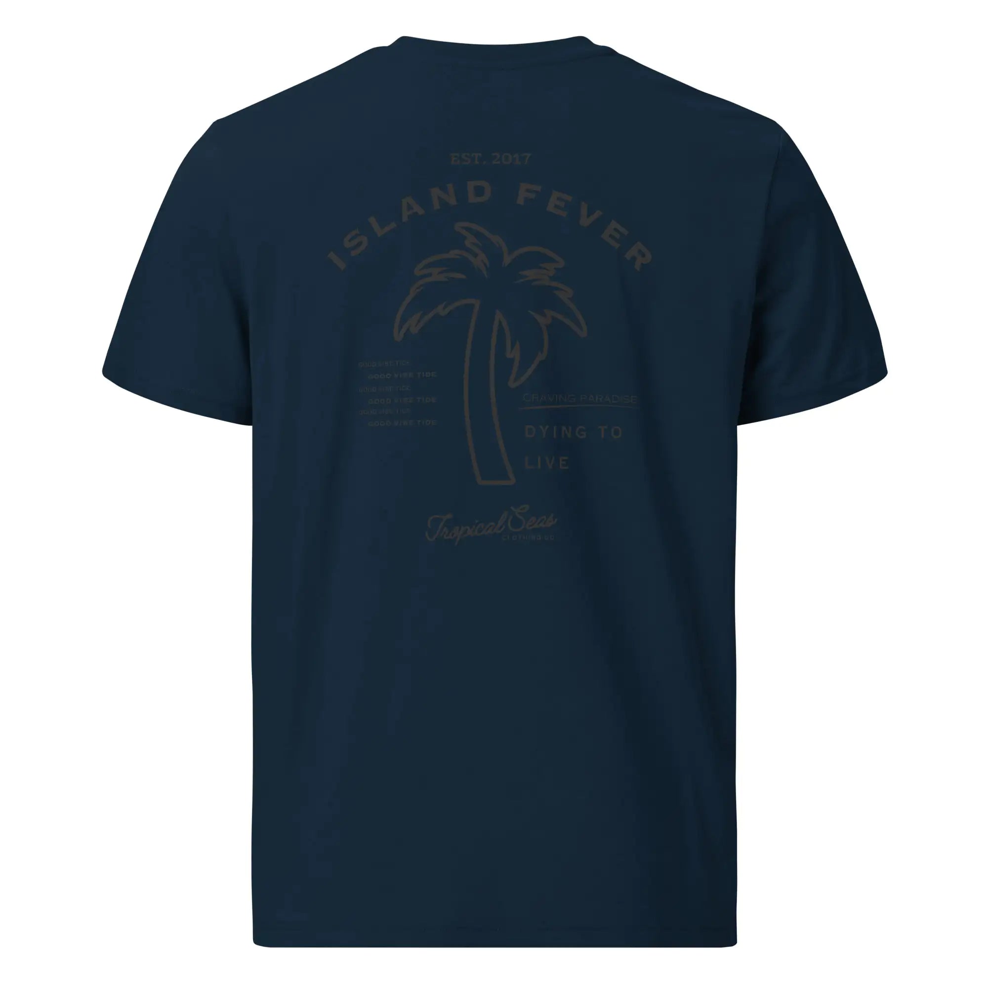 Island Fever Organic Cotton t-shirt French Navy L