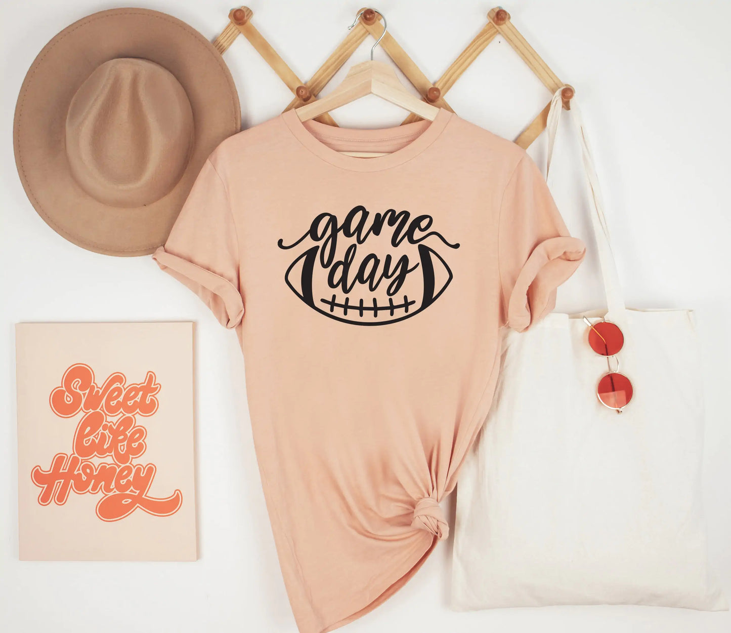 Game Day Football Shirt, Football Shirt, Game Day Vibes Outfit, Football Tee - Eloy Royal