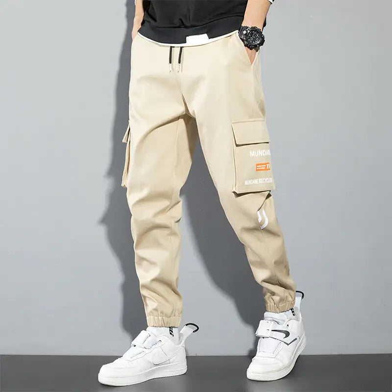 Black Cargo Pants Men - Eloy Royal