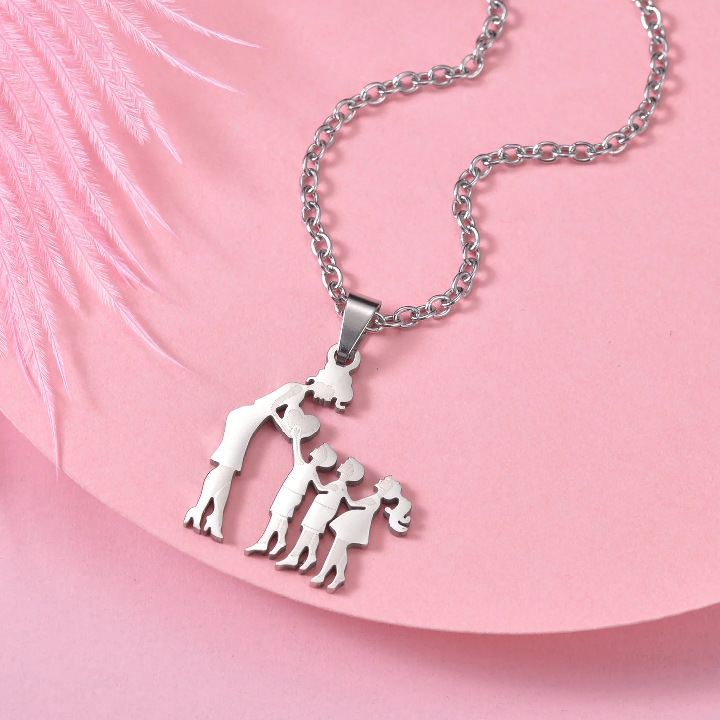 Family Silver Necklaces - Eloy Royal