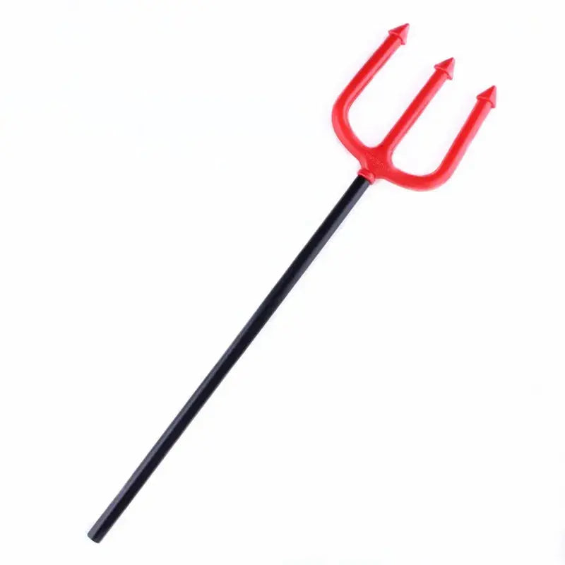 Kids Tricky Toys Plastic Devil Weapons Funny Halloween Props Cattle Fork Party  Accessory Plastic Sickle and Plastic Axe Pirate - Eloy Royal