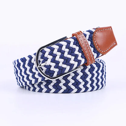 Elastic Fabric Casual Belt - Eloy Royal