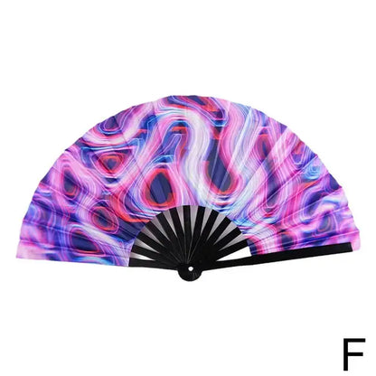 UV Fluorescent Folding Fan - Eloy Royal