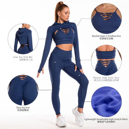 Seamless Fitness Leggings - Eloy Royal