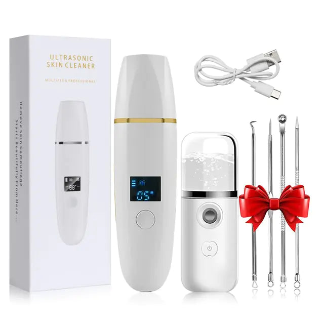 Ultrasonic Skin Scrubber: Facial Cleansing - Eloy Royal