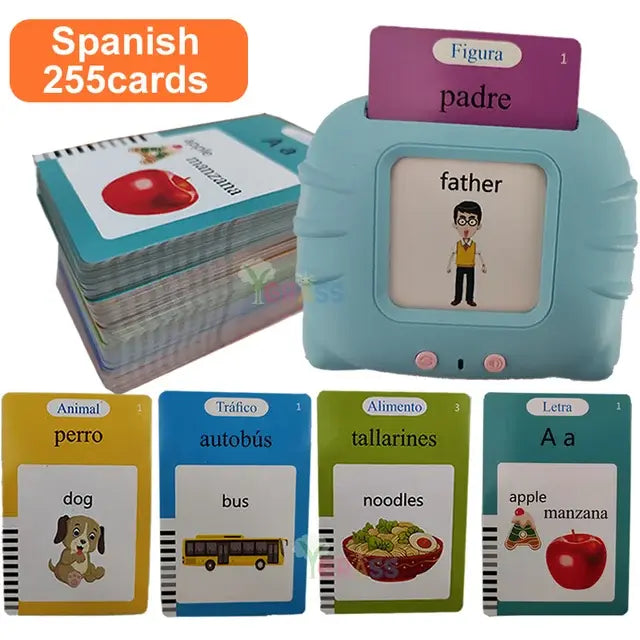 Educational Learning Talking Flash Cards - Eloy Royal