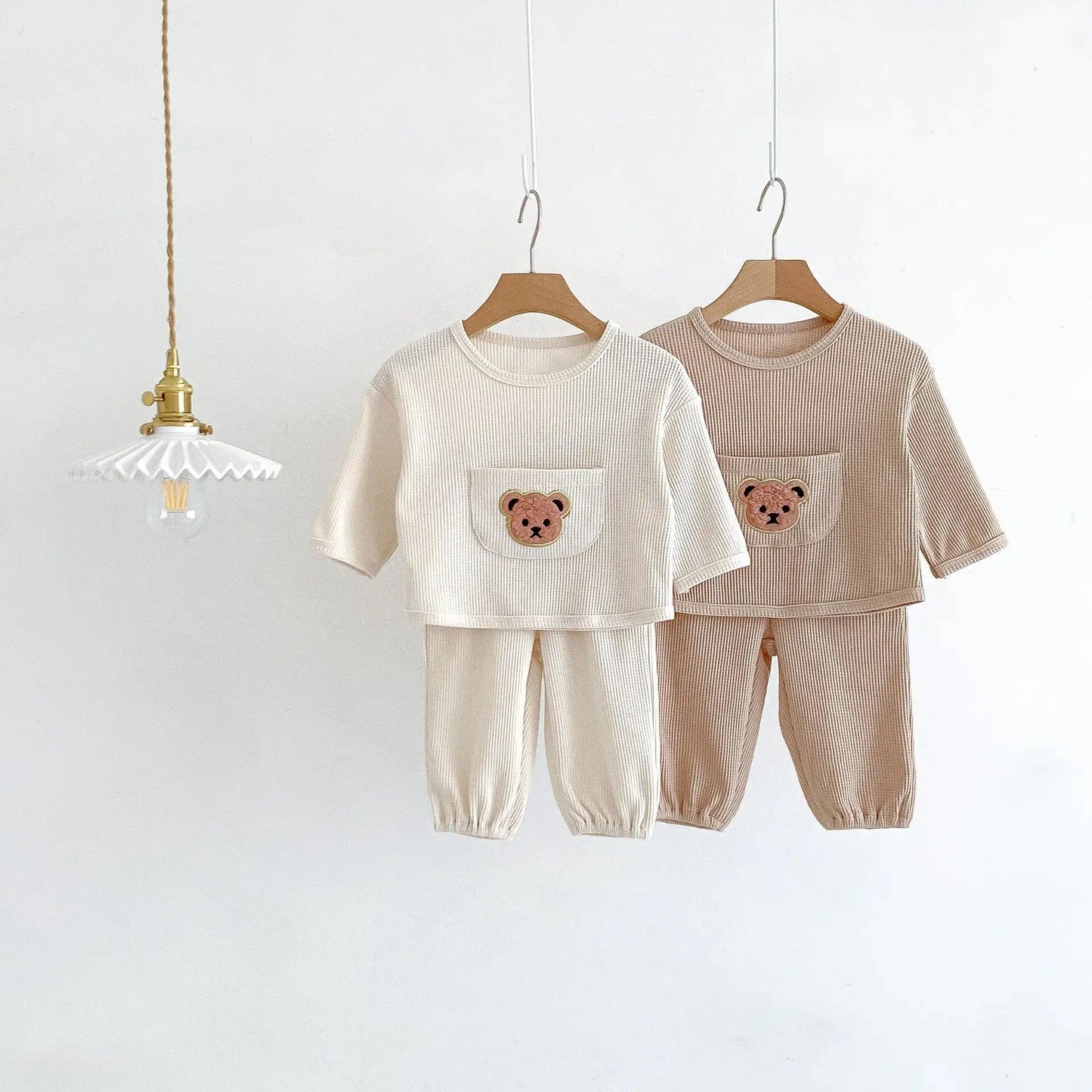 Bear Waffle Toddler Set - Eloy Royal