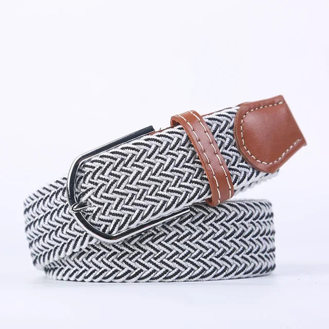 Elastic Fabric Casual Belt - Eloy Royal