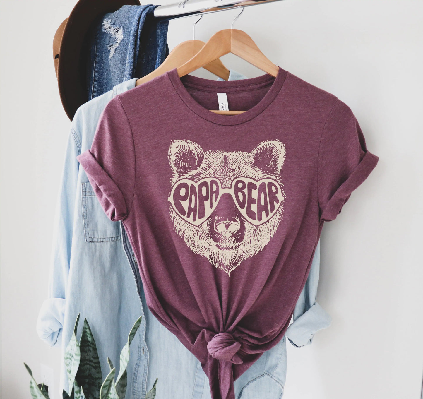 Papa Bear Sunglass Shirt, Daddy Bear Shirt - Eloy Royal