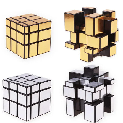 Magic Mirror Cubes Cast Coated Puzzle Professional Speed Magic Cube Magic Education Toys For Children - Eloy Royal