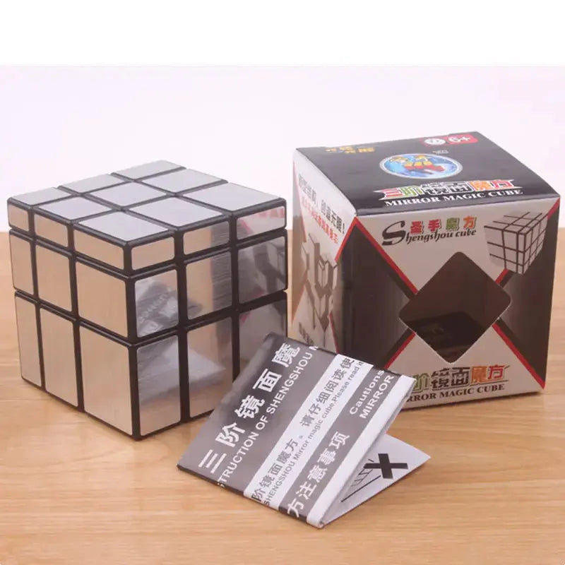 Magic Mirror Cubes Cast Coated Puzzle Professional Speed Magic Cube Magic Education Toys For Children - Eloy Royal