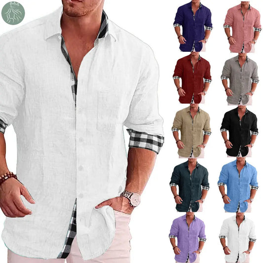 Men's Shirt Long Sleeve Casual - Eloy Royal