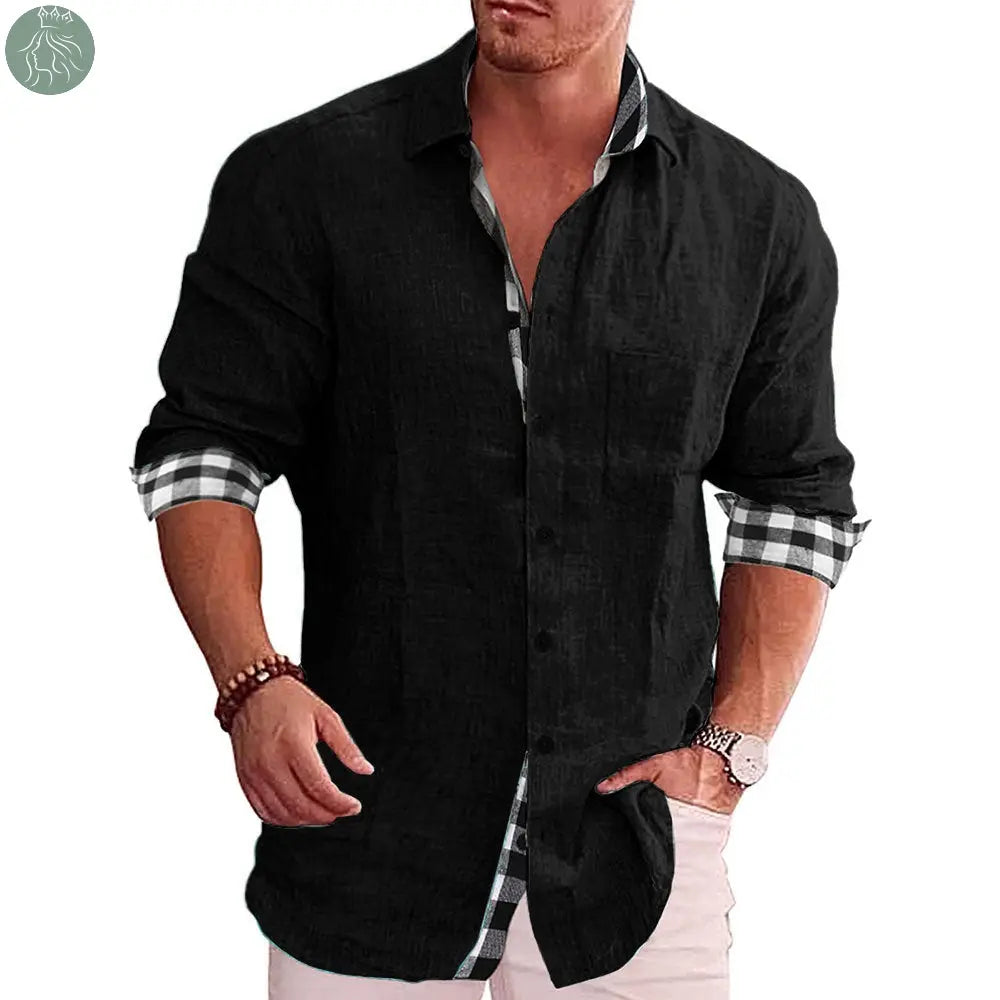 Men's Shirt Long Sleeve Casual - Eloy Royal