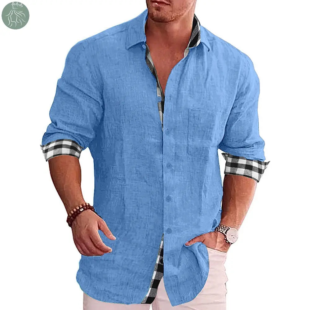 Men's Shirt Long Sleeve Casual - Eloy Royal