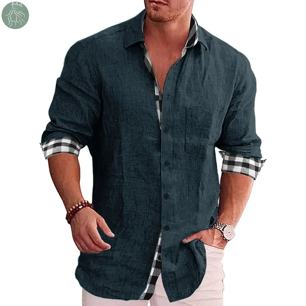 Men's Shirt Long Sleeve Casual - Eloy Royal