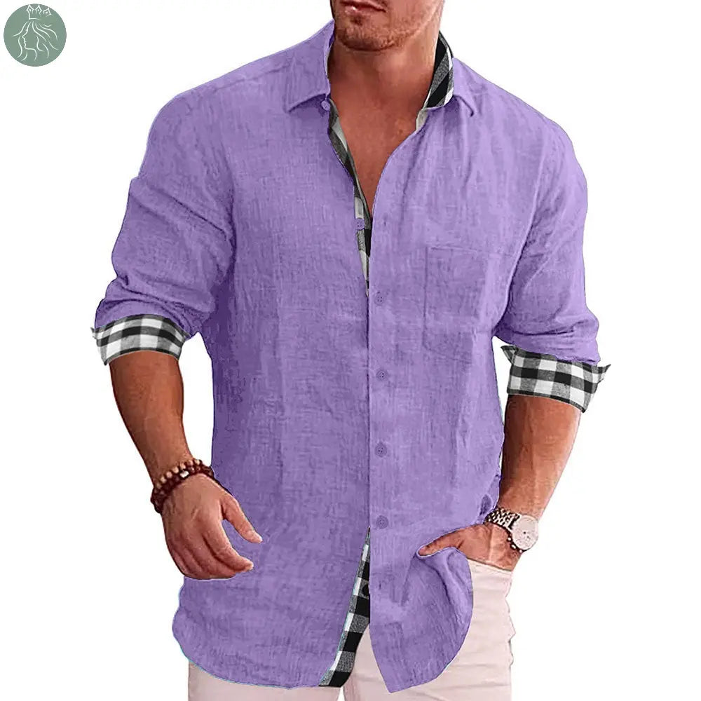 Men's Shirt Long Sleeve Casual - Eloy Royal