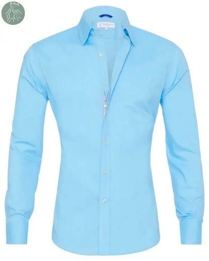 Men's Shirt Zipper Shirt Hidden Fake Button - Eloy Royal