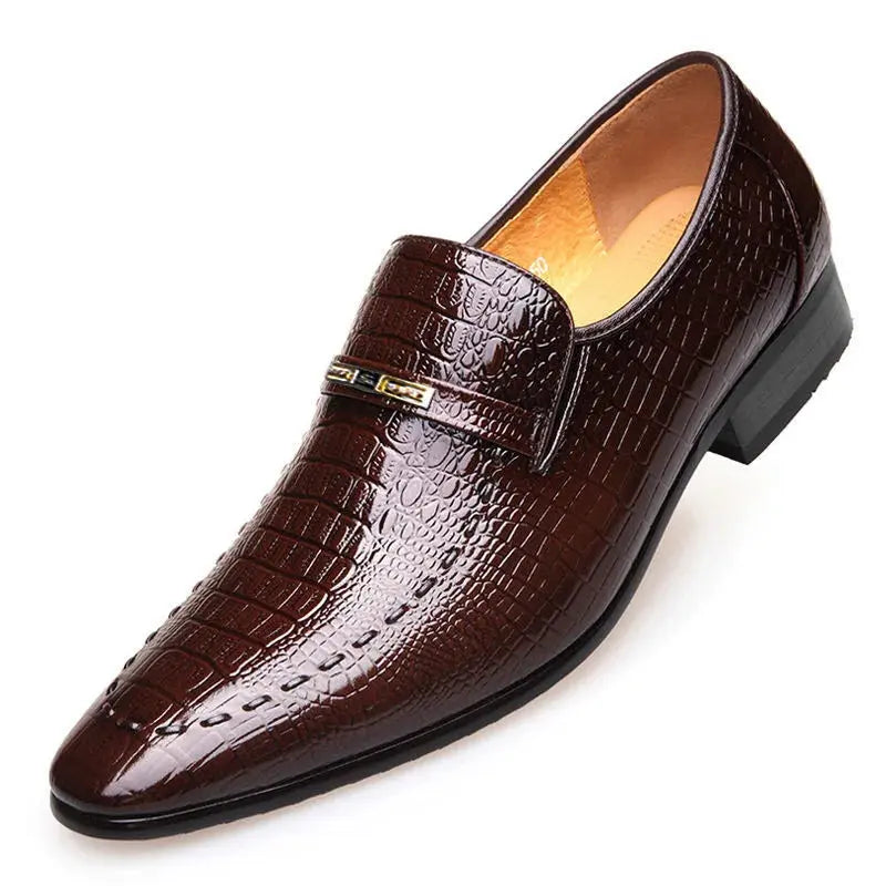 Mens PU Luxury Man Loafers Leather Shoes Top Men Business Dress Casual Social Shoe Male Wedding Footwear Zapatos Hombre - Eloy Royal