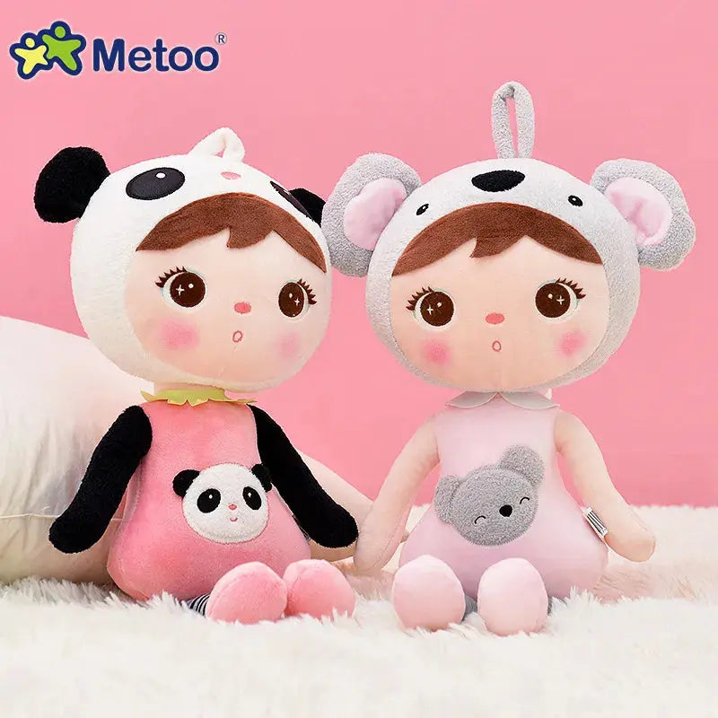 Metoo Doll Plush Toys For Girls Baby Kawaii Koala Panda Soft Cartoon Stuffed Animals For Kids Children Christmas Birthday Gift