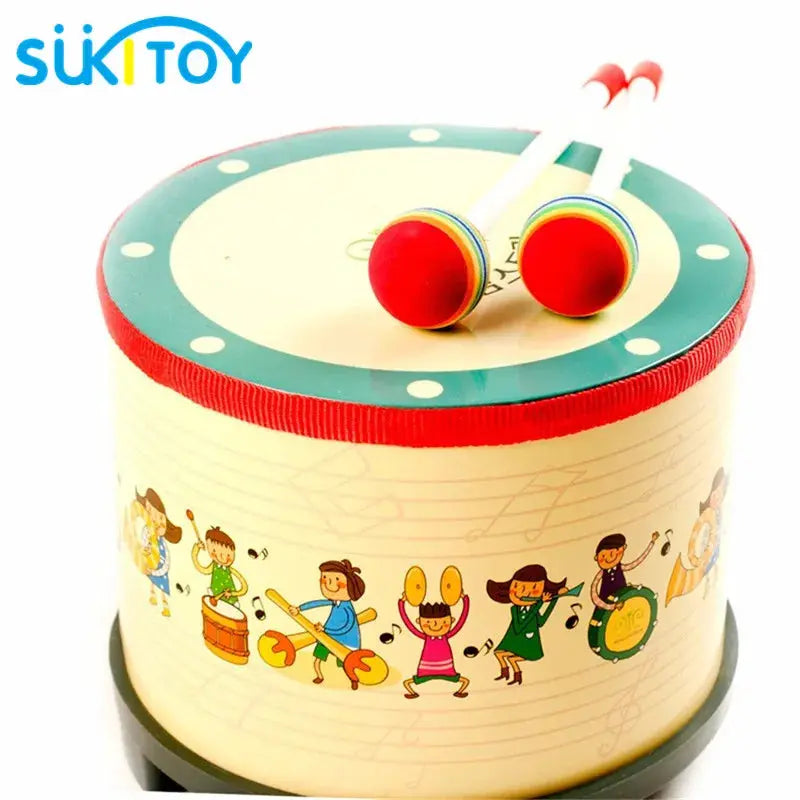 Montessori Musical Drum Kids Toys For Children Baby Oyuncak Music Game Korea Style Brinquedos Oyuncaklar Juguetes Brinquedo - Eloy Royal