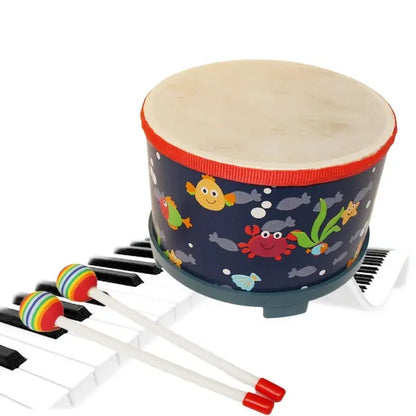 Montessori Musical Drum Kids Toys For Children Baby Oyuncak Music Game Korea Style Brinquedos Oyuncaklar Juguetes Brinquedo - Eloy Royal