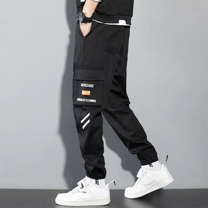 Black Cargo Pants Men - Eloy Royal