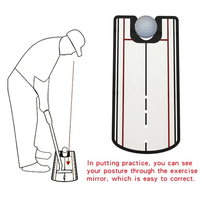 Golf Putting Mirror Alignment Aid - Eloy Royal