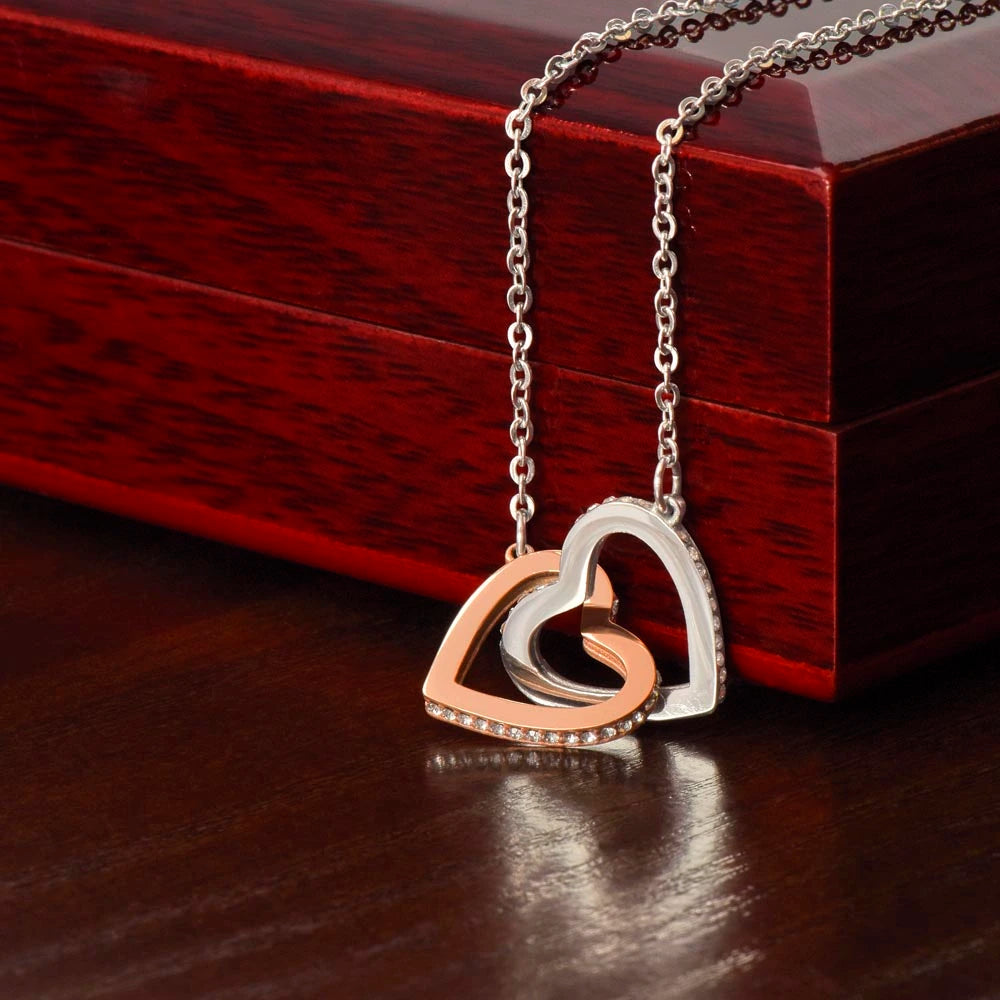 Interlocking Hearts Necklace - Eloy Royal