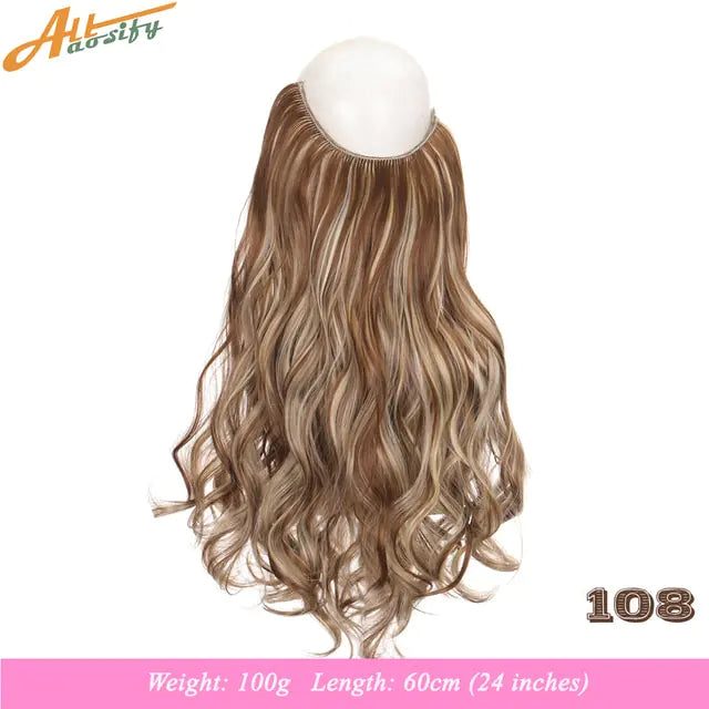 Synthetic No Clip Artificial Hair - Eloy Royal