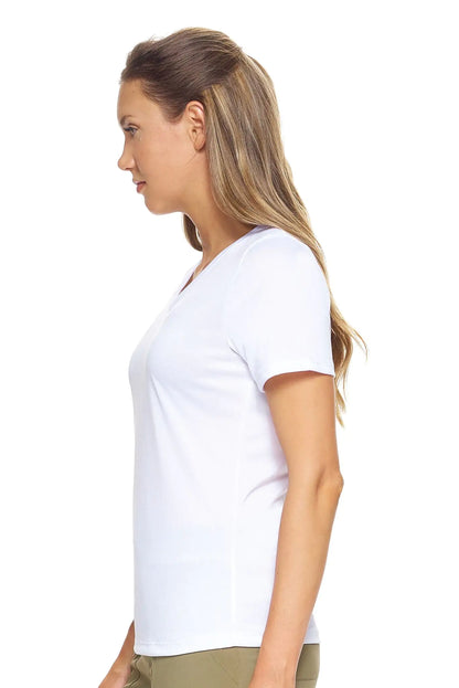 Women's Natural Feel Jersey V-Neck T-Shirt