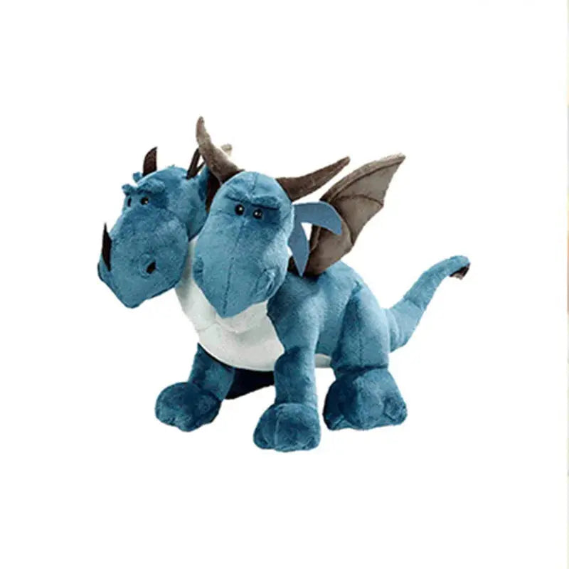 NEW HOT sale NICI dinosaur three brothers headed Doll Green Blue Dragon orange Dragon Plush toys birthday gift free shipping