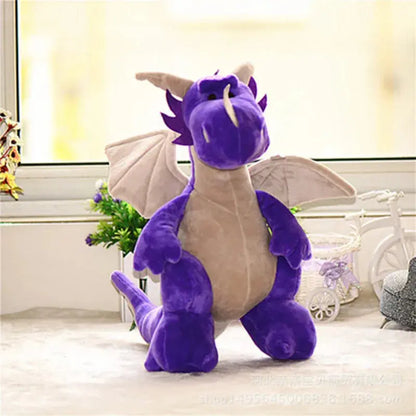 NEW HOT sale NICI dinosaur three brothers headed Doll Green Blue Dragon orange Dragon Plush toys birthday gift free shipping