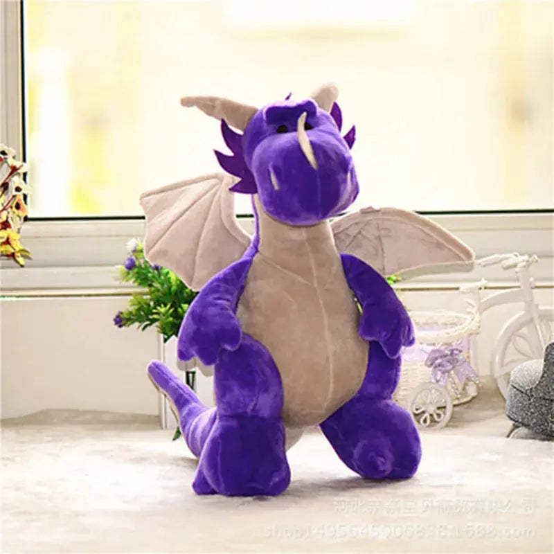 NEW HOT sale NICI dinosaur three brothers headed Doll Green Blue Dragon orange Dragon Plush toys birthday gift free shipping G