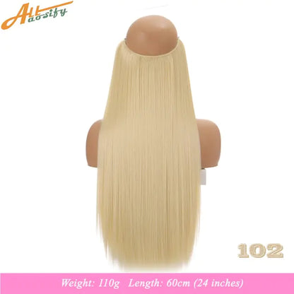 Synthetic No Clip Artificial Hair - Eloy Royal