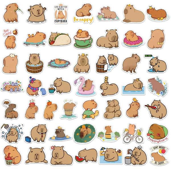 Capybara Sticker Decoration - Eloy Royal