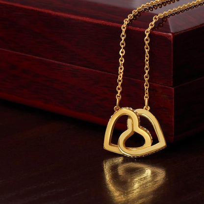 Interlocking Hearts Necklace - Eloy Royal