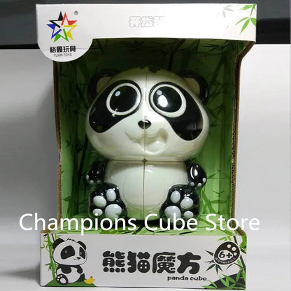 Newest Arrival Zhisheng Yuxin Panda 2x2 Speed Cube Magic Puzzle Professional Cubo Magico Child Brain Teaser Educational Kid Toys - Eloy Royal